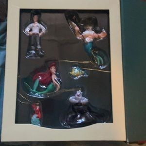 Little mermaid. CollectAble Christmas ornaments new in box
